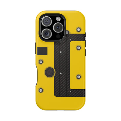 Yellow K Series Engine Phone Case