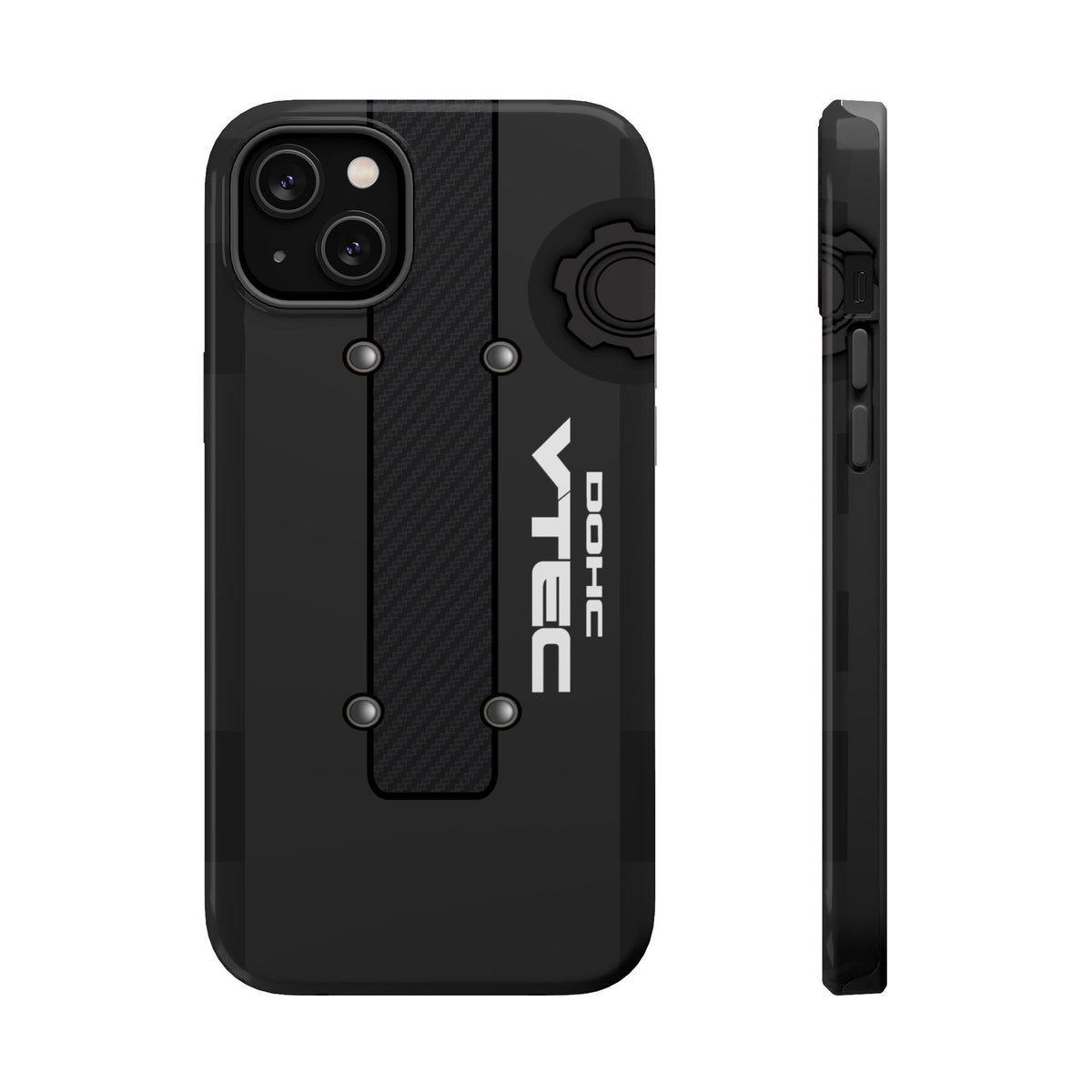 Black B Series Engine Phone Case