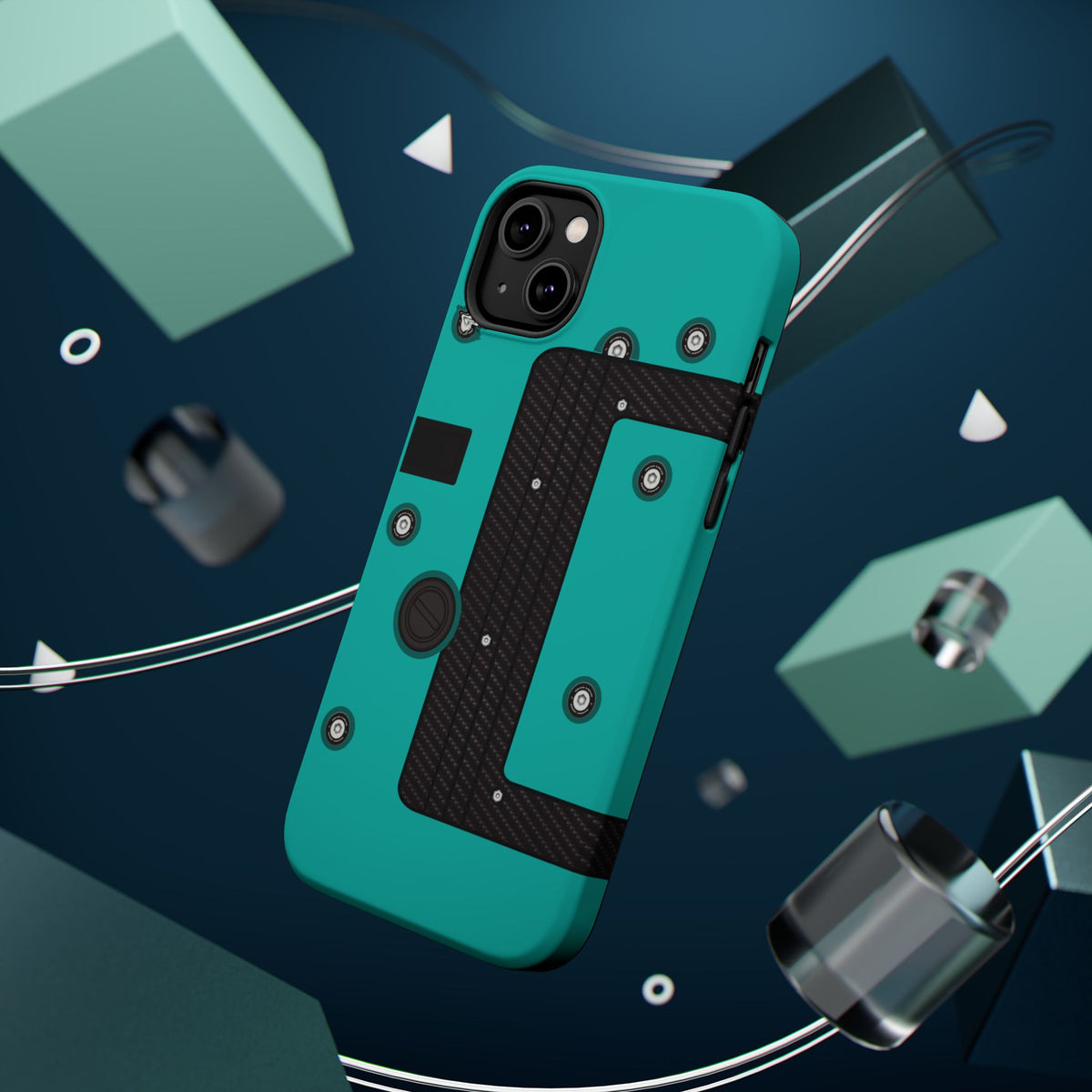 Teal K Series Engine Phone Case