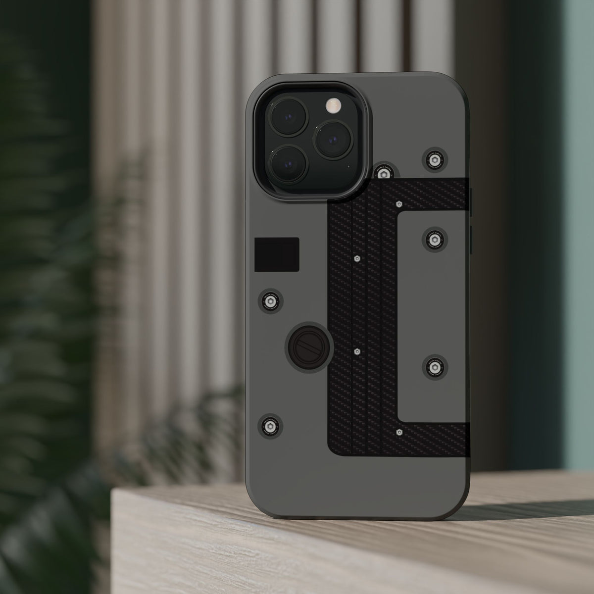 Gray K Series Engine Phone Case
