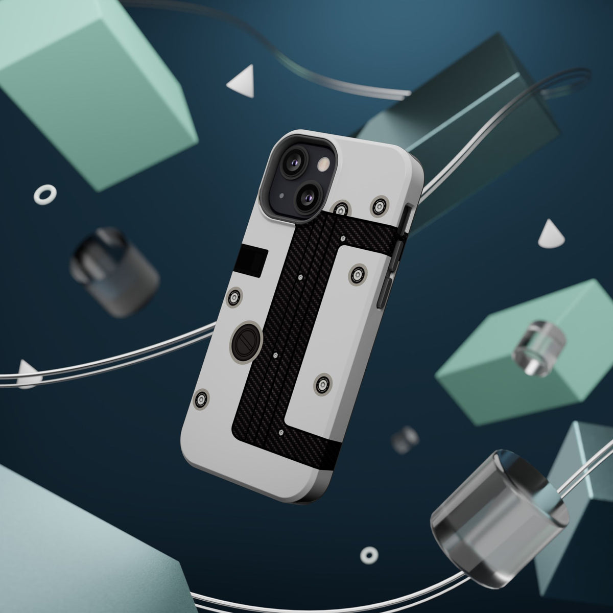 White K Series Engine Phone Case