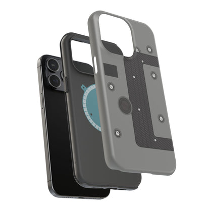 Gray K Series Engine Phone Case