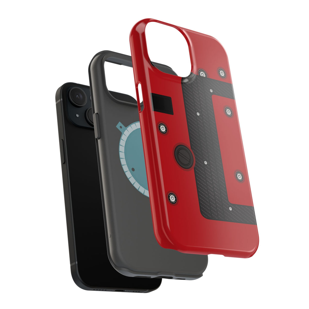 Red K Series Engine Phone Case