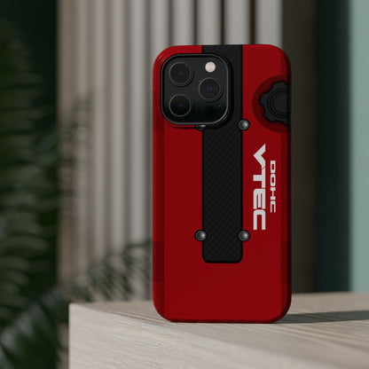 Red B Series Engine Phone Case