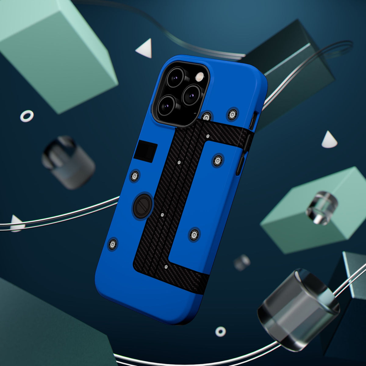 Blue K Series Engine Phone Case