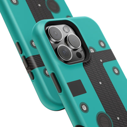 Teal K Series Engine Phone Case