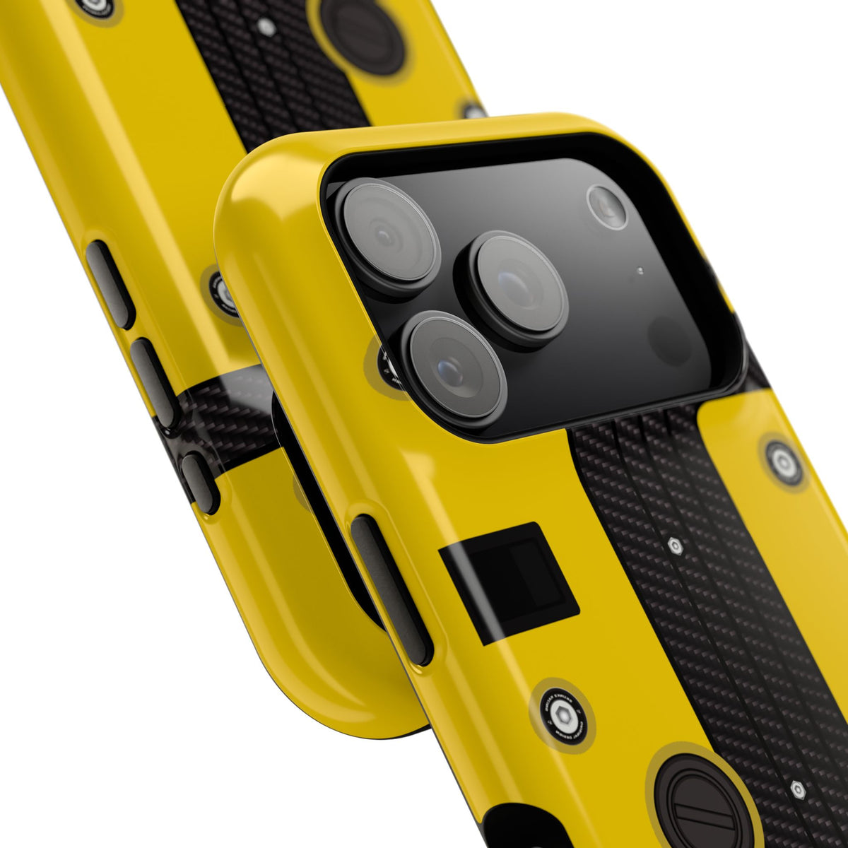 Yellow K Series Engine Phone Case