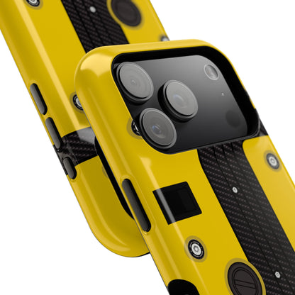 Yellow K Series Engine Phone Case