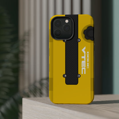 Yellow B Series Engine Phone Case