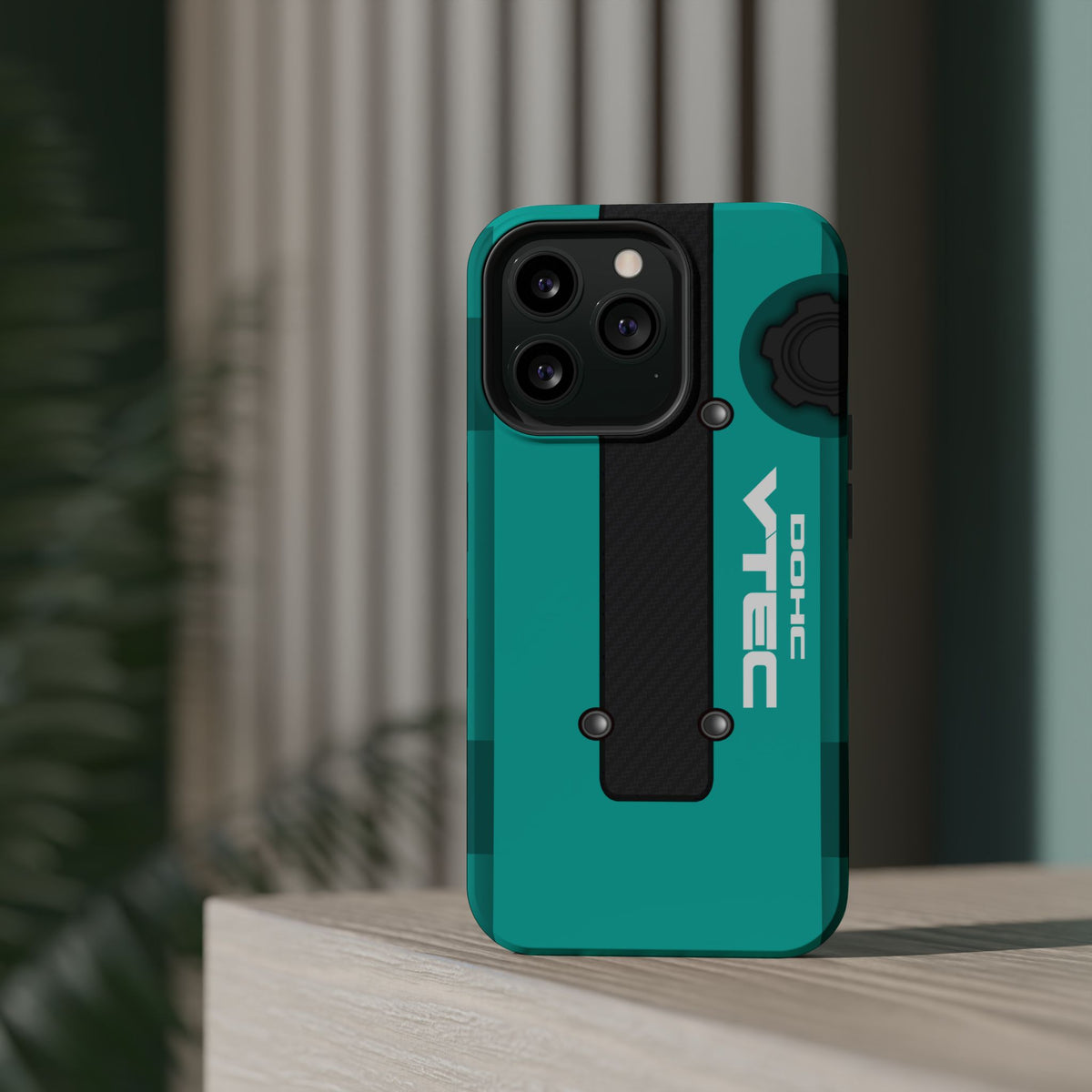 Teal B Series Engine Phone Case