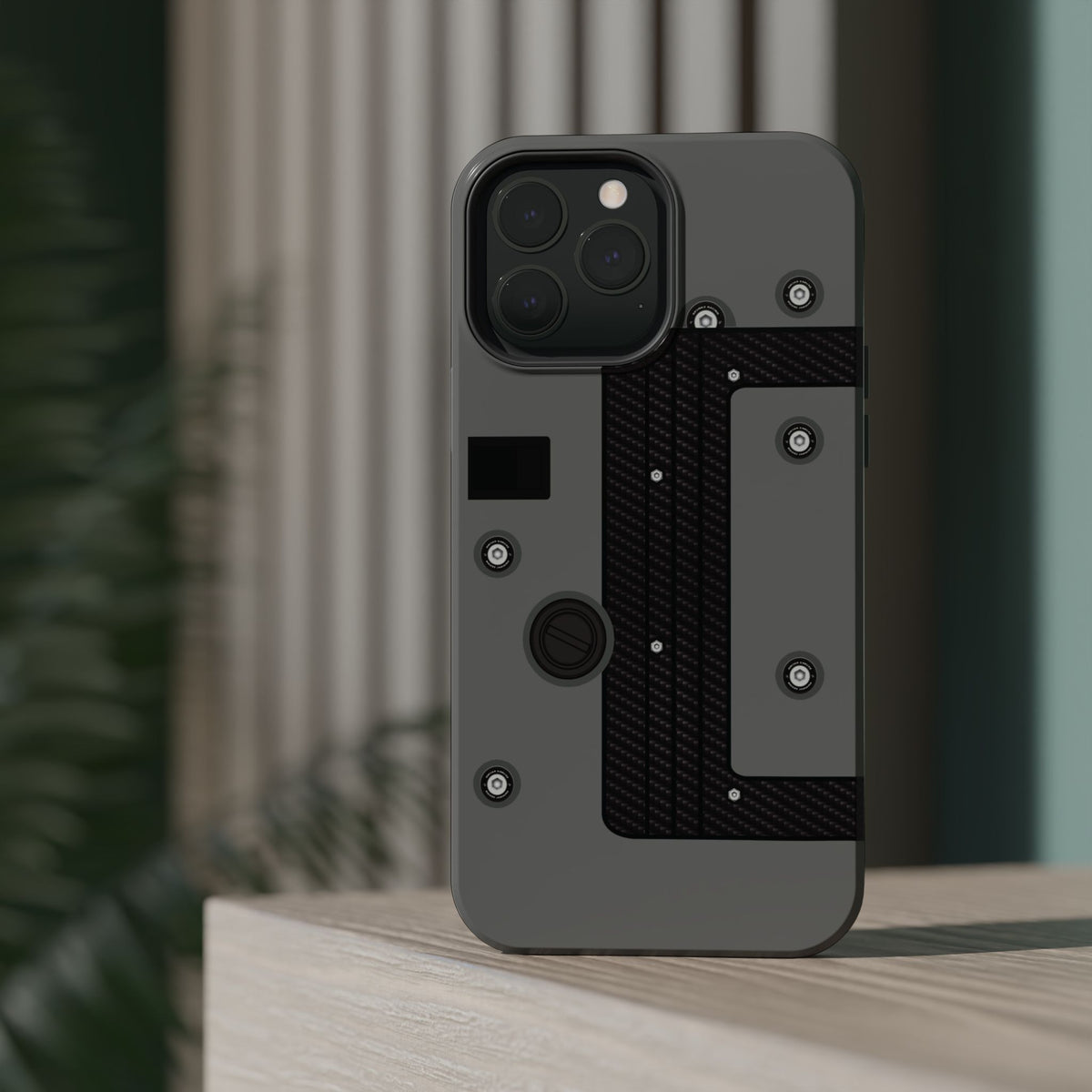 Gray K Series Engine Phone Case