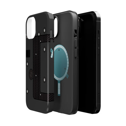 Black K Series Engine Phone Case