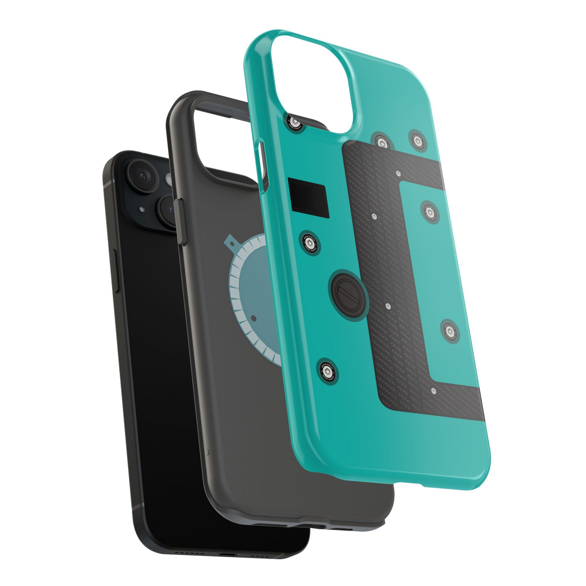 Teal K Series Engine Phone Case