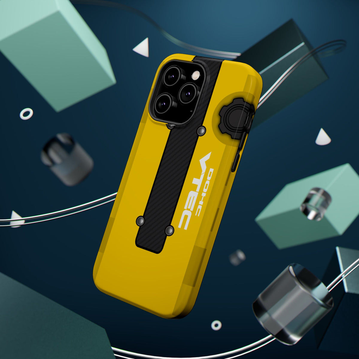Yellow B Series Engine Phone Case