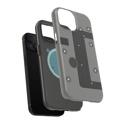 Gray K Series Engine Phone Case