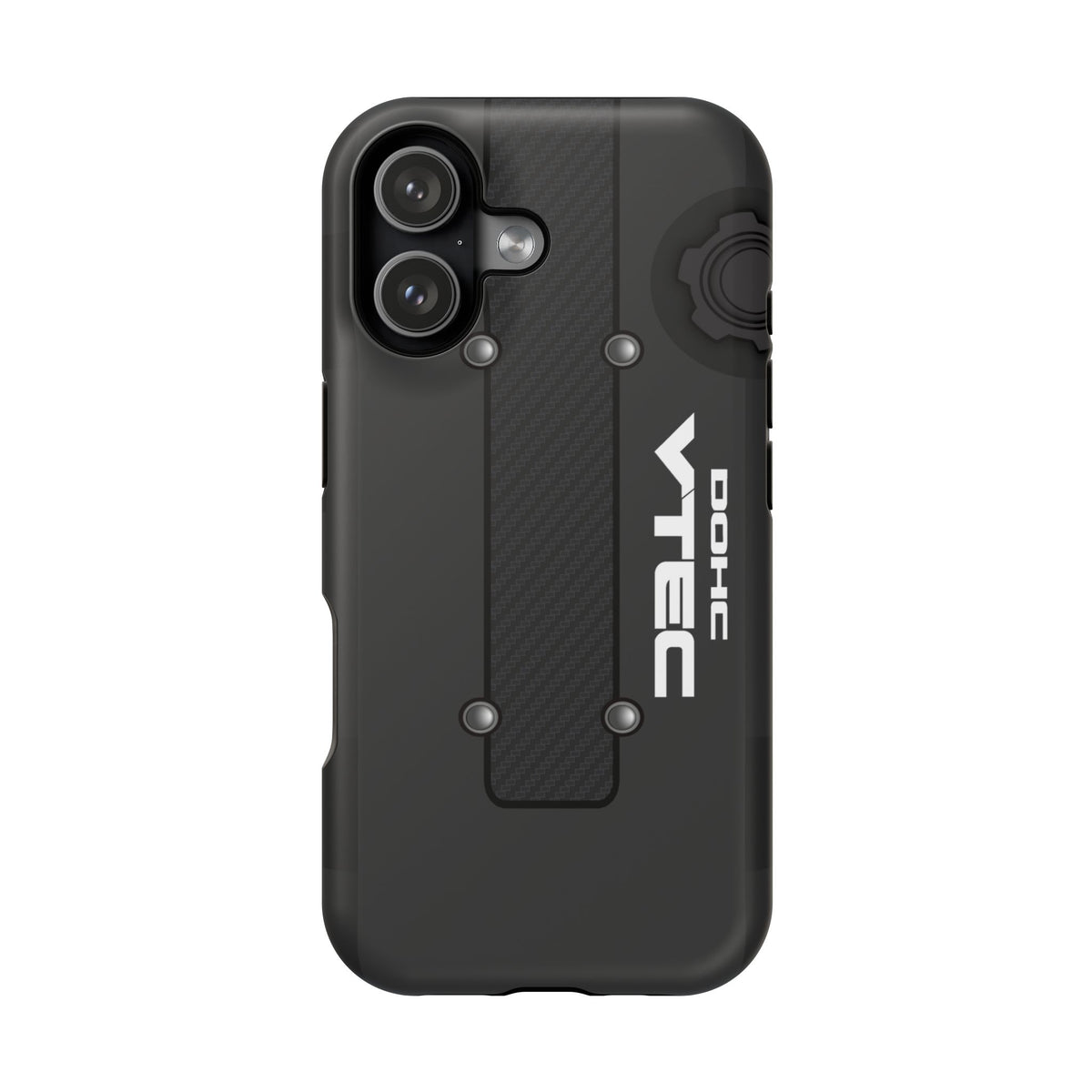 Black B Series Engine Phone Case