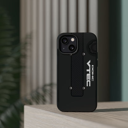 Black B Series Engine Phone Case