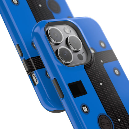 Blue K Series Engine Phone Case