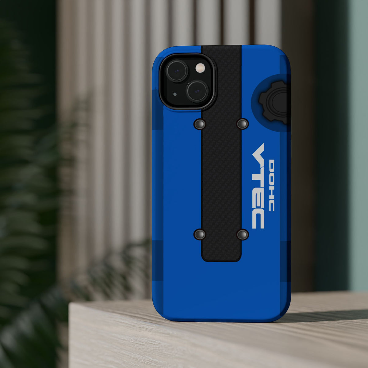 Blue B Series Engine Phone Case