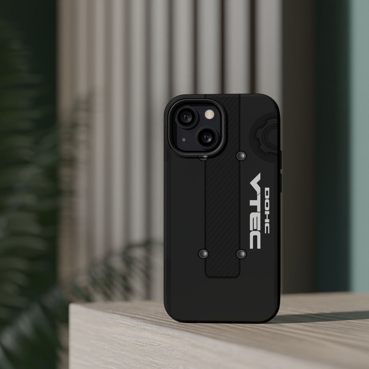 Black B Series Engine Phone Case