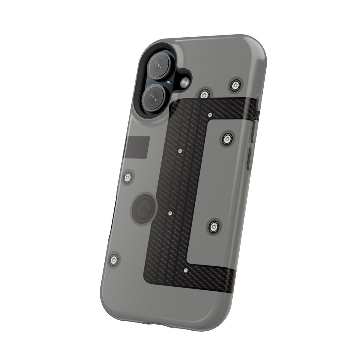Gray K Series Engine Phone Case
