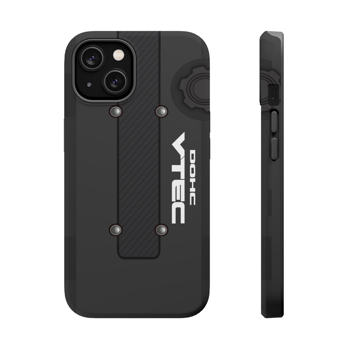 Black B Series Engine Phone Case