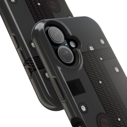 Black K Series Engine Phone Case
