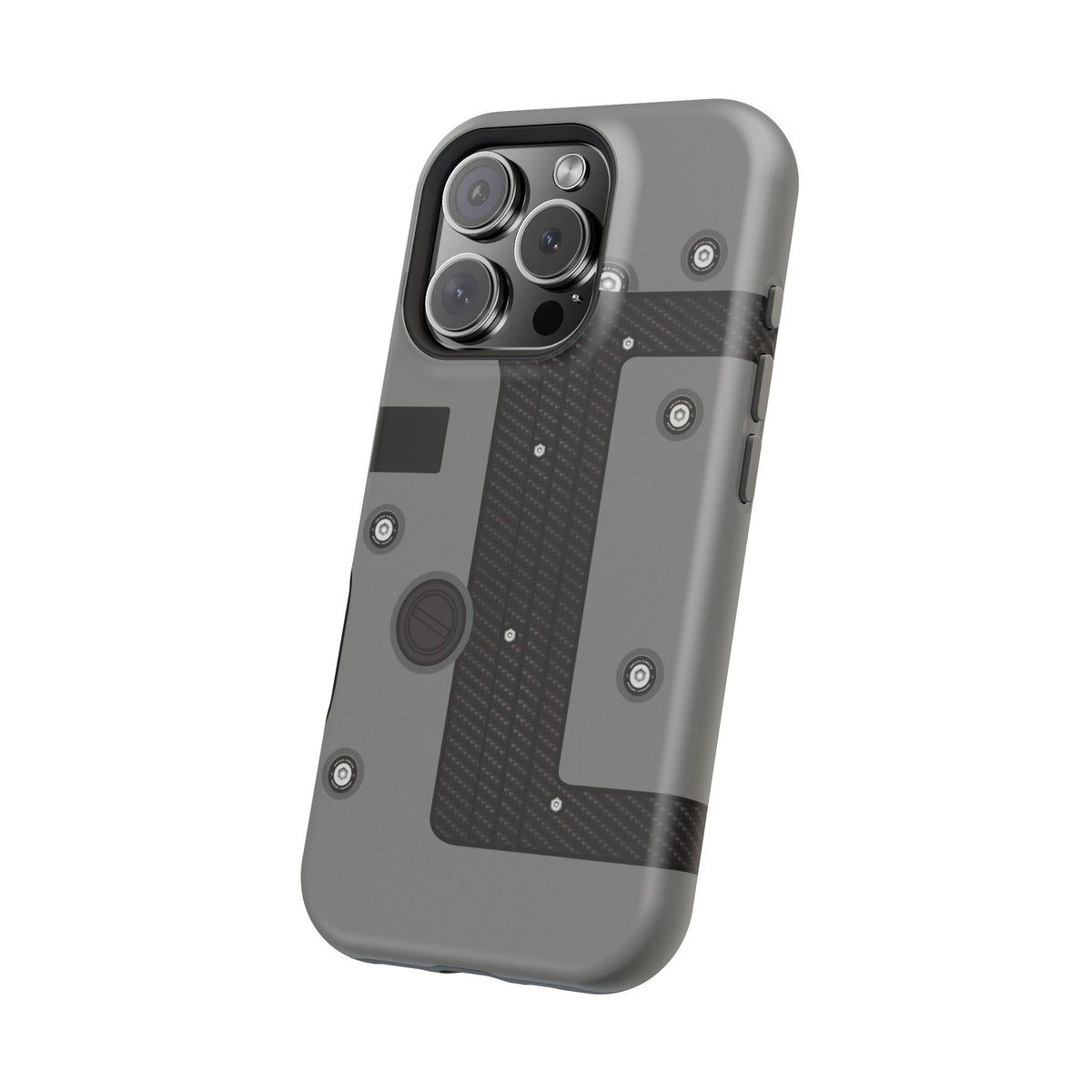 Gray K Series Engine Phone Case