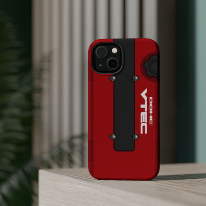 Red B Series Engine Phone Case