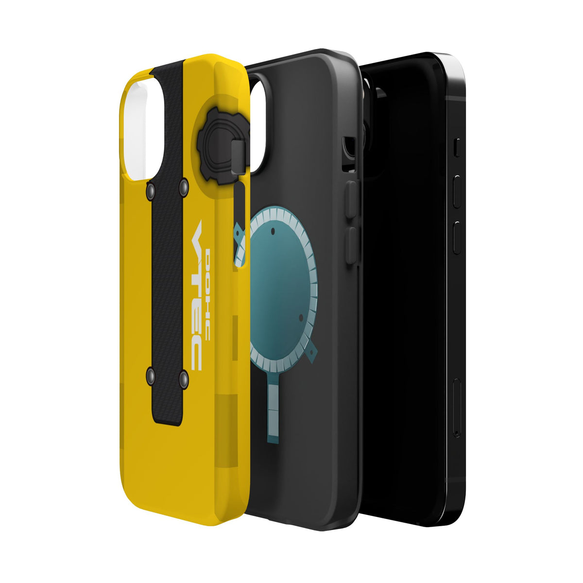 Yellow B Series Engine Phone Case