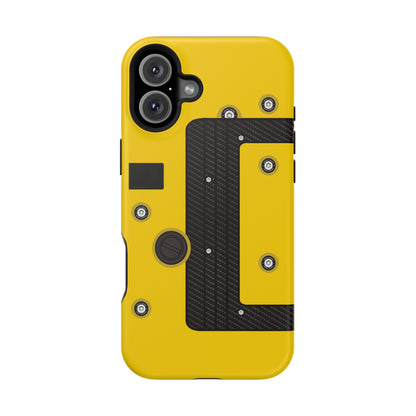 Yellow K Series Engine Phone Case