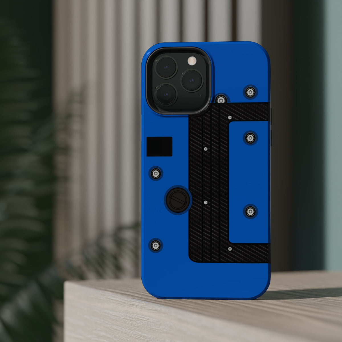 Blue K Series Engine Phone Case