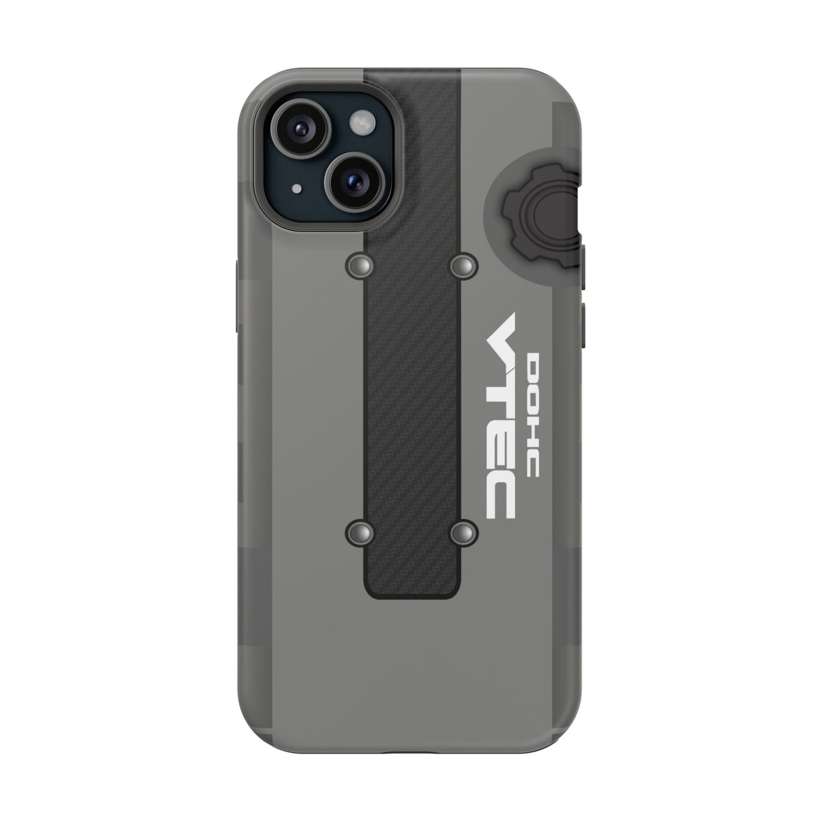 Gray B Series Engine Phone Case