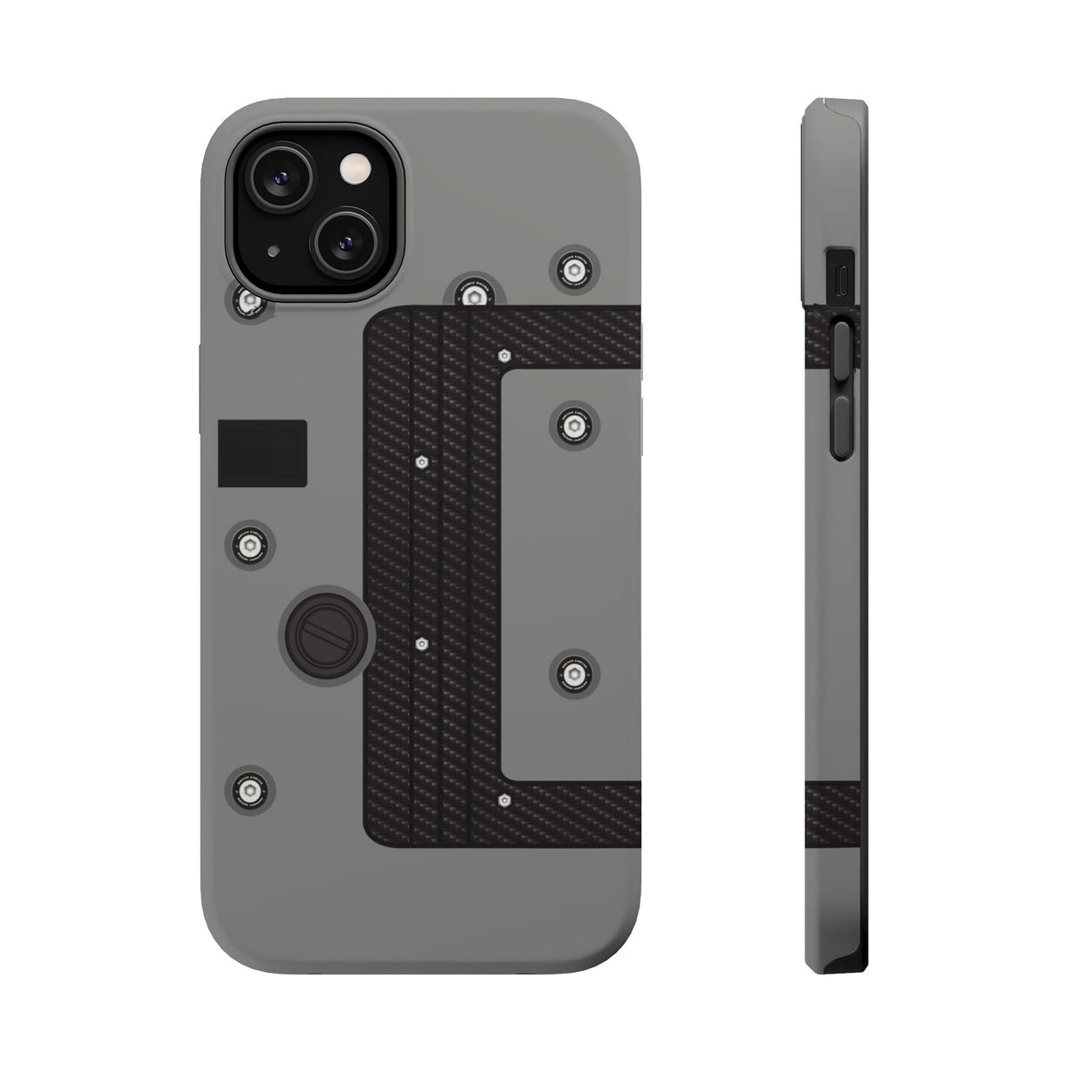 Gray K Series Engine Phone Case