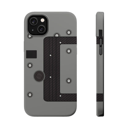 Gray K Series Engine Phone Case