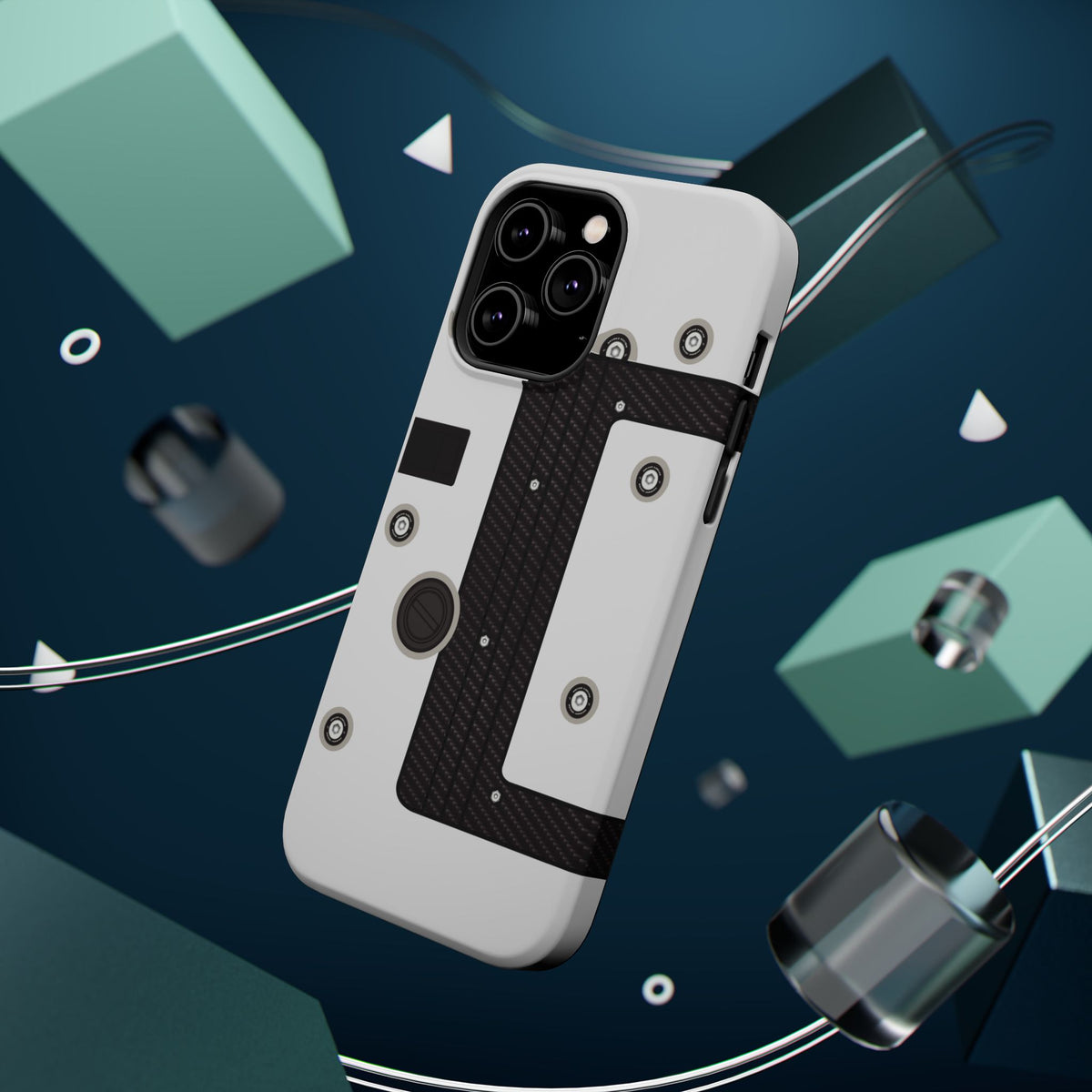 White K Series Engine Phone Case