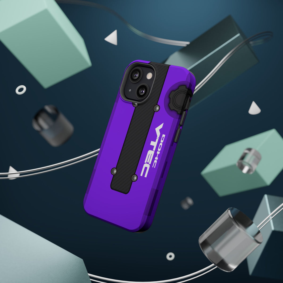 Purple B Series Engine Phone Case