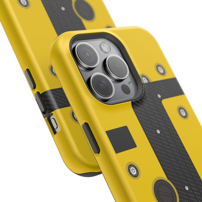 Yellow K Series Engine Phone Case