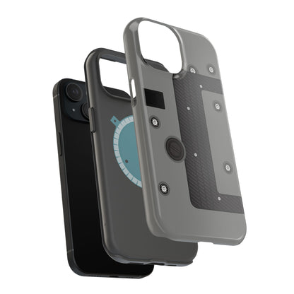 Gray K Series Engine Phone Case