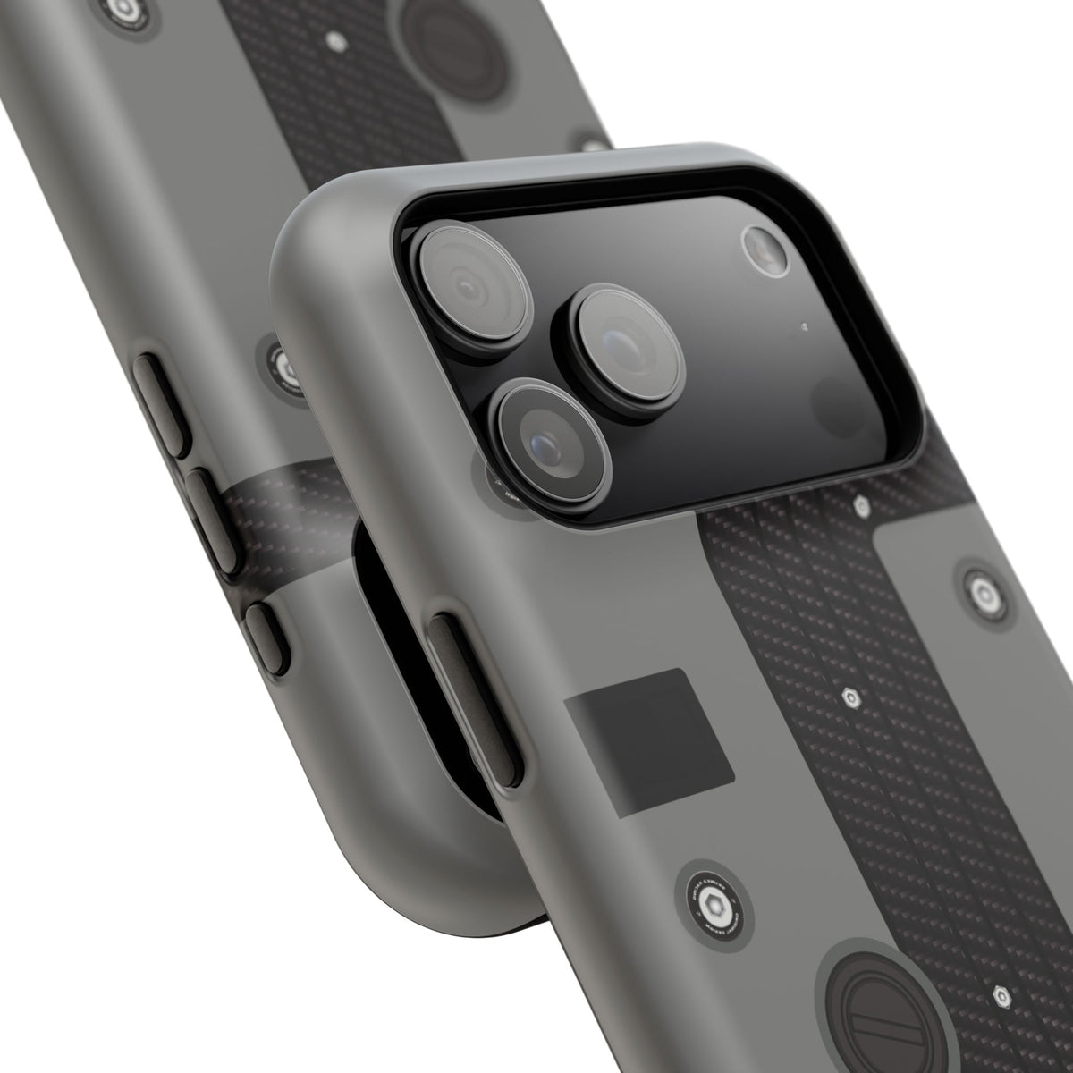 Gray K Series Engine Phone Case