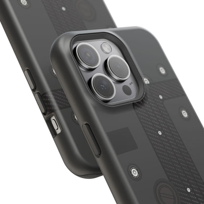 Black K Series Engine Phone Case