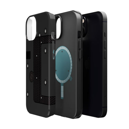 Black K Series Engine Phone Case