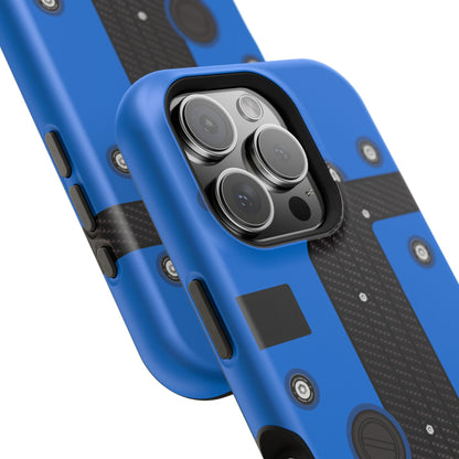 Blue K Series Engine Phone Case