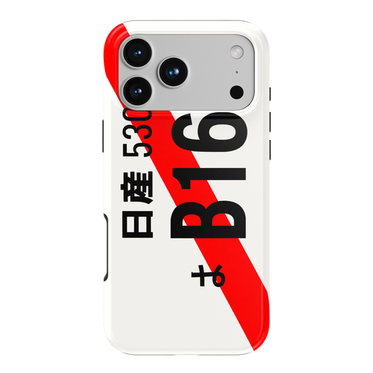 B16 Plate Phone Case
