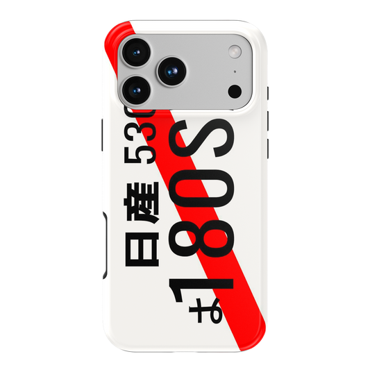 Nissan 180SX Plate Phone Case