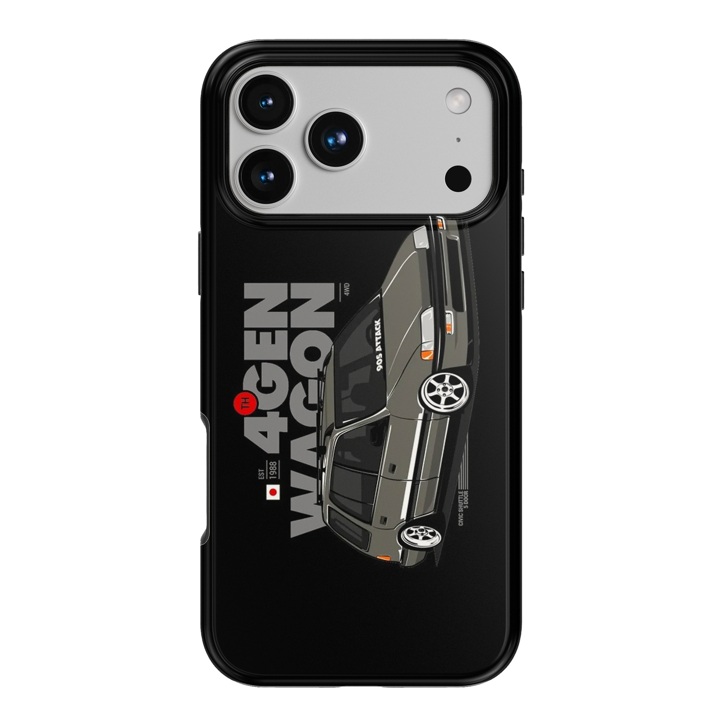 4th gen civic wagon Phone Case