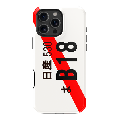 B18 Plate Phone Case