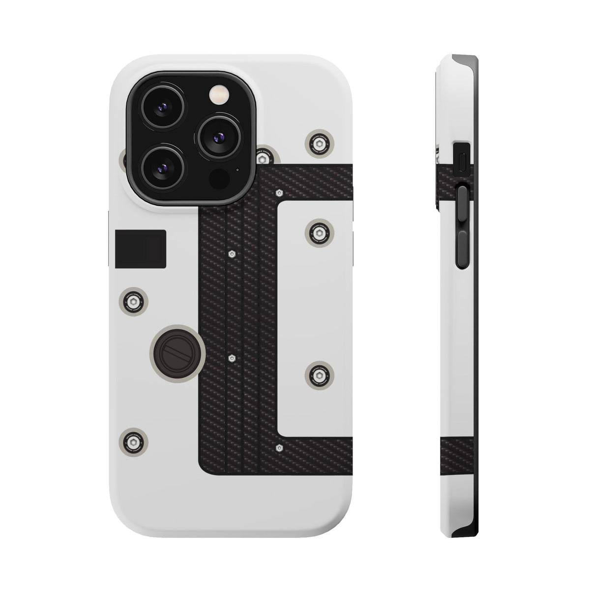 White K Series Engine Phone Case