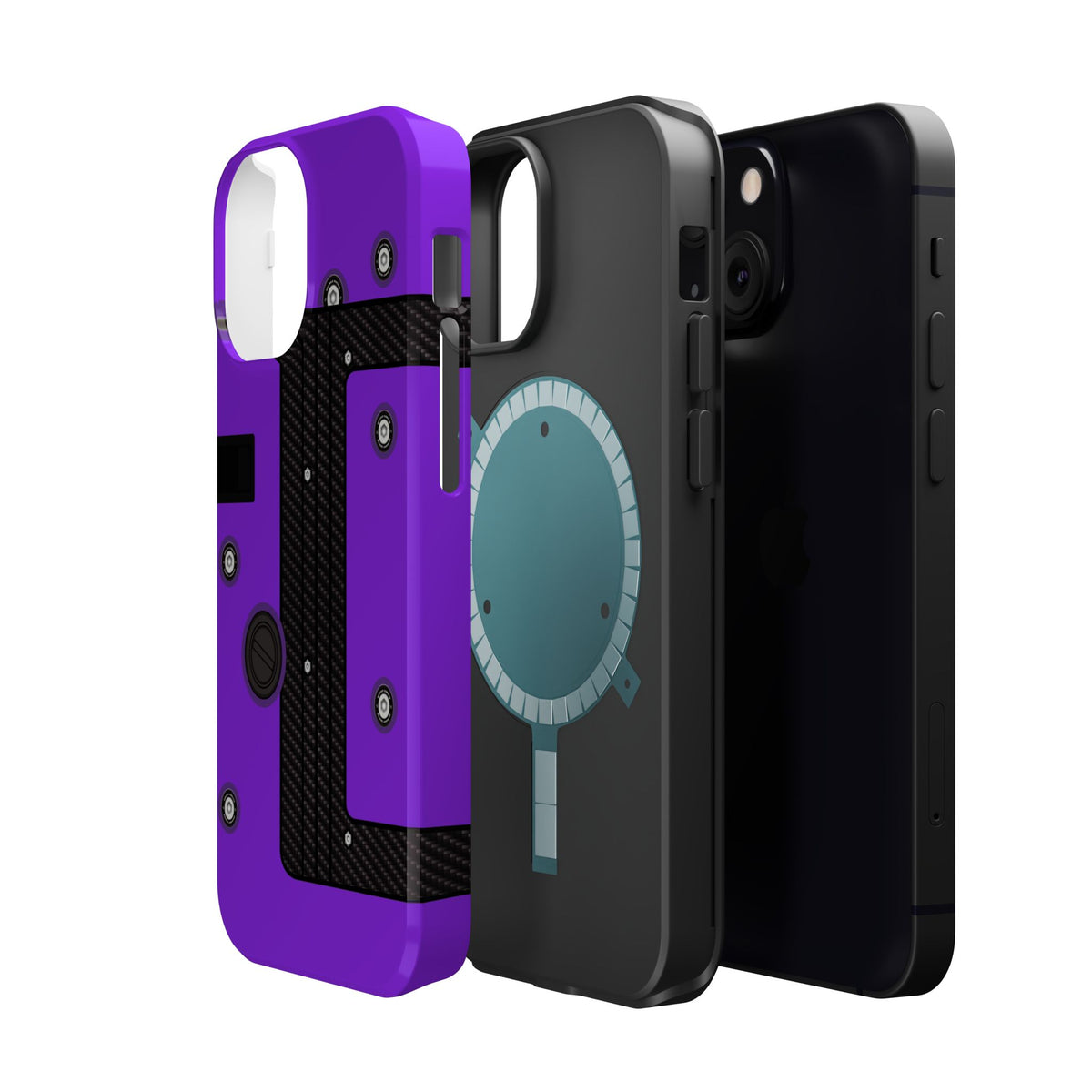Purple K Series Engine Phone Case