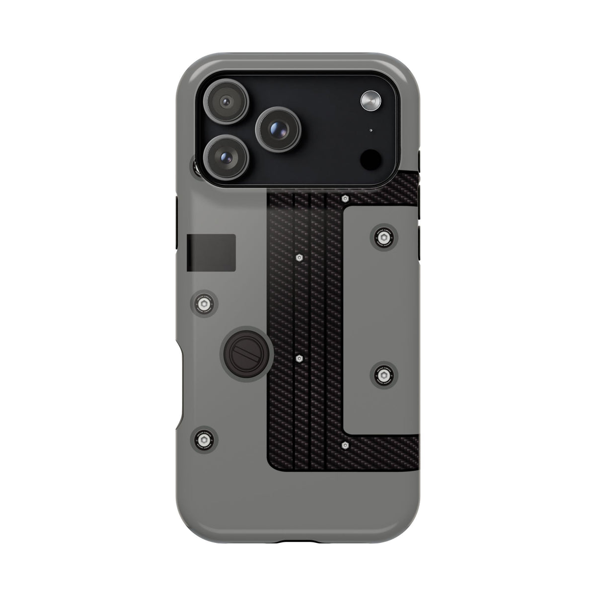 Gray K Series Engine Phone Case